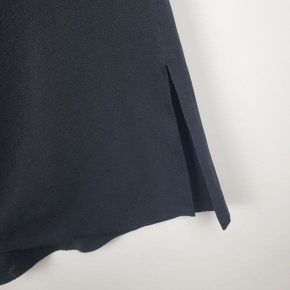 EXCLUSIVELY MISOOK Sleeveless Side Slit Tunic Tank Top Textured Knit Blouse - Picture 3 of 4